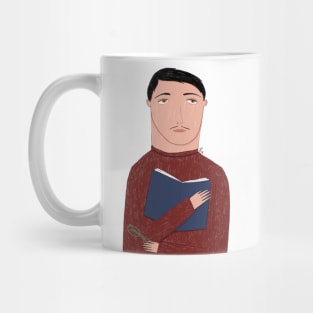 Bookwarm Man Mug